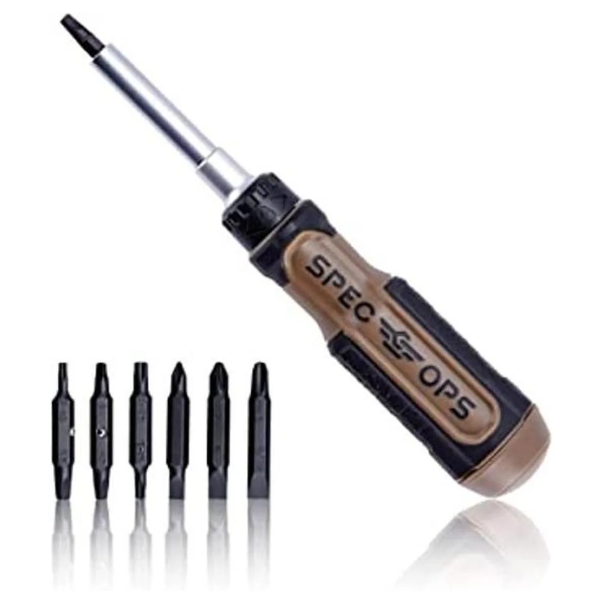 Spec Ops Tools Destornillador de trinquete 12 en 1_1