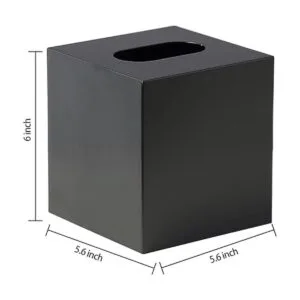 HOUSE DIARY Tapa cuadrada de metal para caja de pañuelos_2