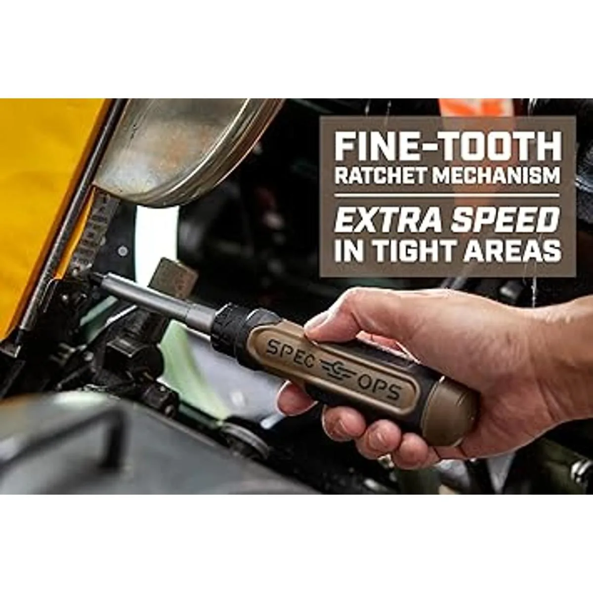 Spec Ops Tools Destornillador de trinquete 12 en 1_5