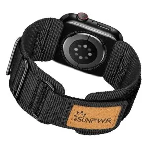 SUNFWR Compatible con Apple Watch Band de 1.654 in 1.732_1