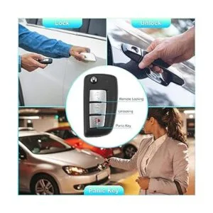 X AUTOHAUX Llavero remoto de repuesto CWTWB1G767 de 434_3