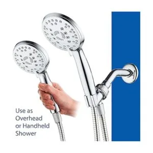 AquaSpa Cabezal de ducha de mano de alta presión de 6_6