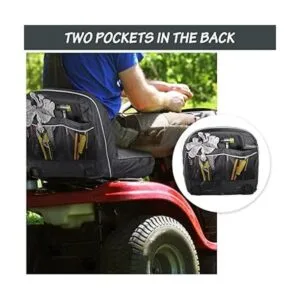 HOMEYA Funda de asiento para cortacésped resistente 600D_4