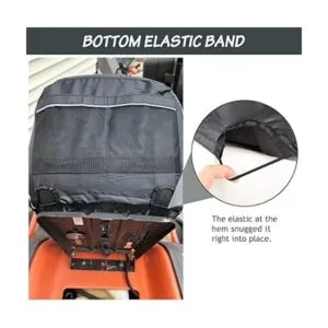 HOMEYA Funda de asiento para cortacésped resistente 600D_5