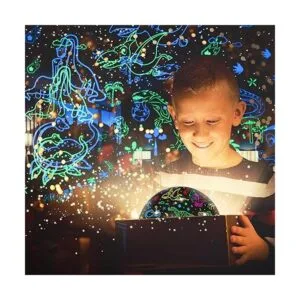 Luces de proyector de Navidad luz nocturna de dinosaurio_3