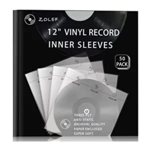 Fundas interiores de vinilo de 12 pulgadas paquete de 50_1