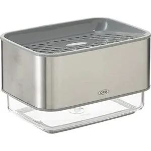 OXO Good Grips Soporte de esponja dispensador de jabón de_1