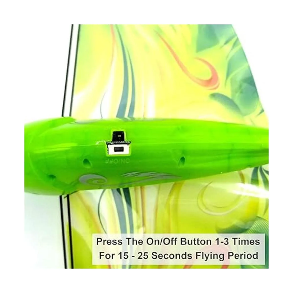 Mukikim Juguete electrónico para pájaro volador para_3