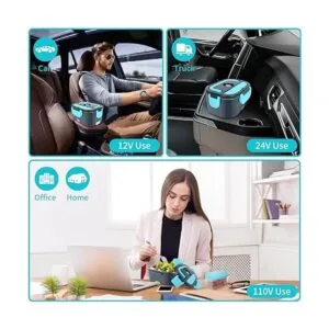 Fiambrera eléctrica de 60 W calentador de alimentos de 12_3