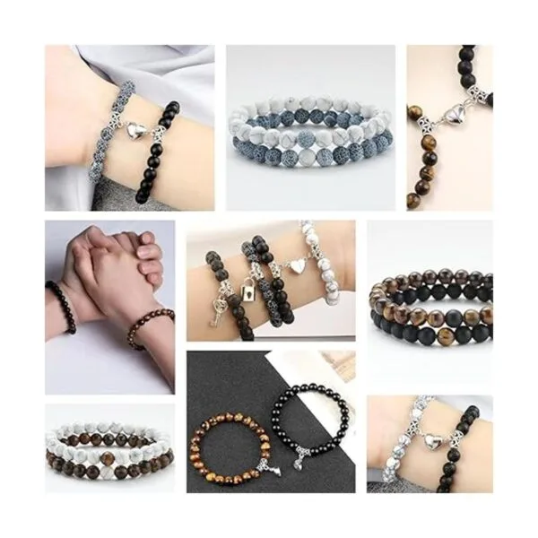 Cuentas de piedra para la fabricación de joyas kit de_6