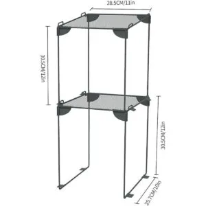 Locker Accessories and Decor KitMesh Locker Shelf_3