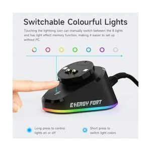 SIKAI Base de carga inalámbrica de repuesto para ratón_6