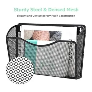 Easepres Organizador de archivos de malla con 3 bolsillos_4