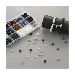 Cuentas de piedra para la fabricación de joyas kit de_4