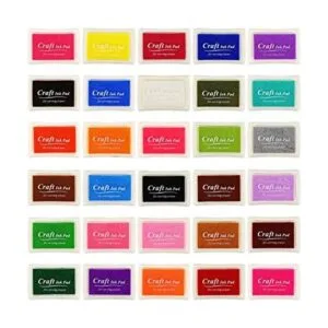 Almohadillas de tinta para manualidades de 30 colores para_1