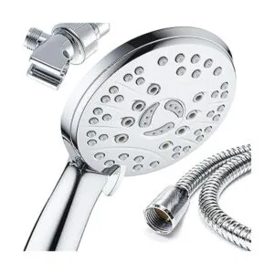 AquaSpa Cabezal de ducha de mano de alta presión de 6_7