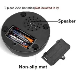 Joffreg Juego de 4 botones con texto en inglés_4