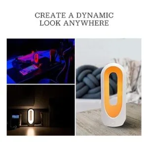 Enbrighten Lámpara LED que cambia de color noche moderna_4