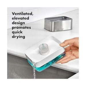 OXO Good Grips Soporte de esponja dispensador de jabón de_4