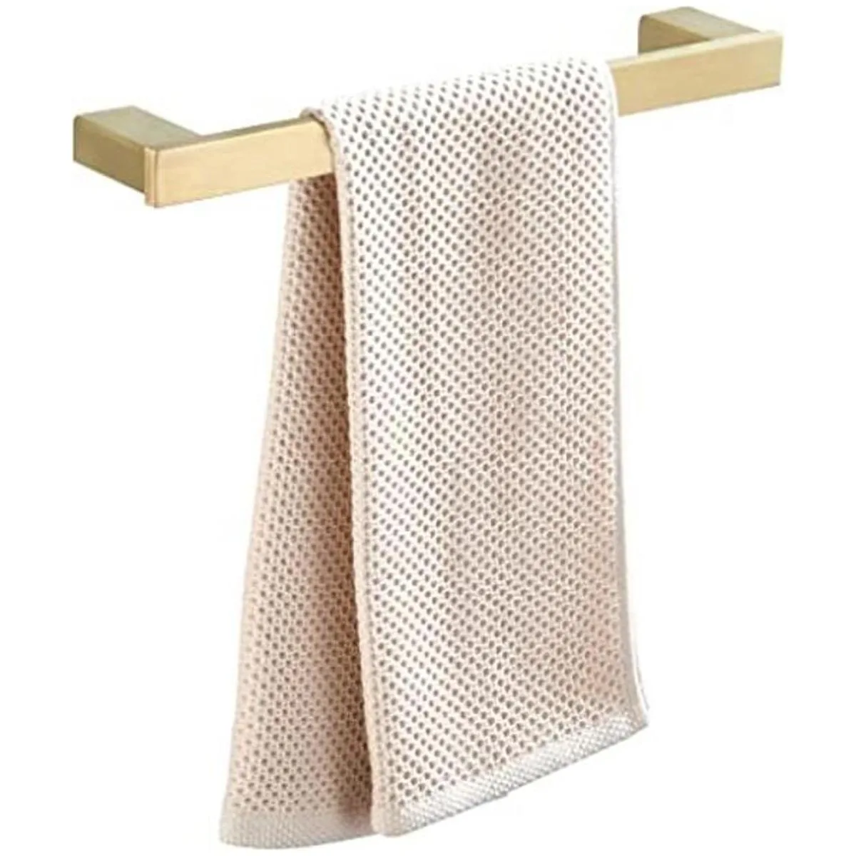 BATHSIR Gold Towel Bar Brushed Gold Towel Rack 12 Inch_1