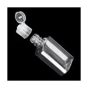 MUKCHAP 100 botellas de viaje transparentes de 1 oz_4