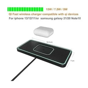 SANMIDO Cargador inalámbrico para automóvil almohadilla_5