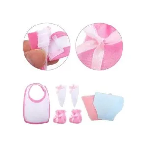 deAO Bolsa de accesorios para muñecas de bebé de 28 piezas_4