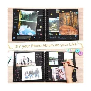 lbum de fotos de álbum de recortes de 8 x 8 pulgadas 3_5