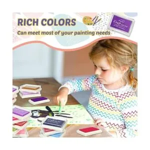 Almohadillas de tinta para manualidades de 30 colores para_6