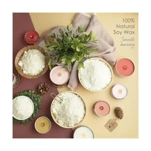 Hearth Harbor Kit de fabricación de velas de soja para_4