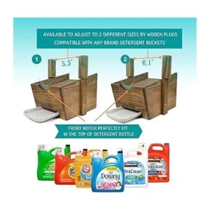 Besuerte Bandeja de recogedor de jabón para lavandería_4