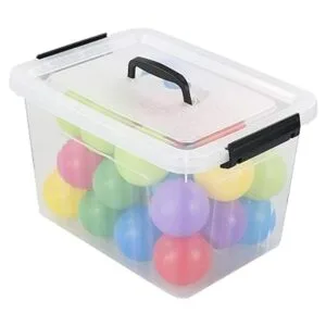 Tstorage 12 cuartos de galón de plástico caja de_7