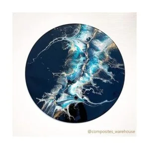 AOEDEO Moldes de resina extra grandes molde de resina de_5