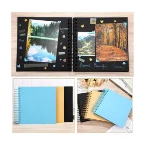 lbum de fotos de álbum de recortes de 8 x 8 pulgadas 3_4