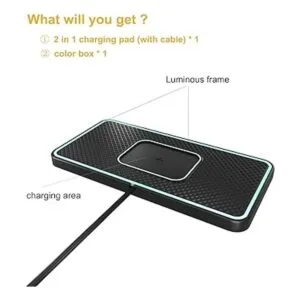 SANMIDO Cargador inalámbrico para automóvil almohadilla_6