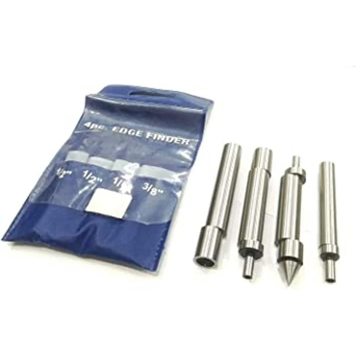 Juego de 4 piezas de acero inoxidable con diseño de borde_1