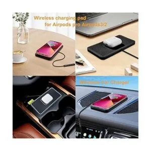 SANMIDO Cargador inalámbrico para automóvil almohadilla_3