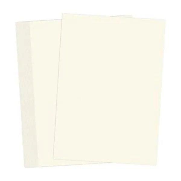Papel grueso de cartulina marfil 50 hojas tamaño A4_1