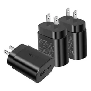 Cargador tipo C cargador de pared USB C de 25 W carga_1