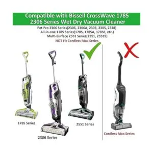 Piezas de repuesto 1785 para Bissell CrossWave Pet Pro_3