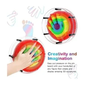 Juguete de pin 3D juguete sensorial de pin art para_3