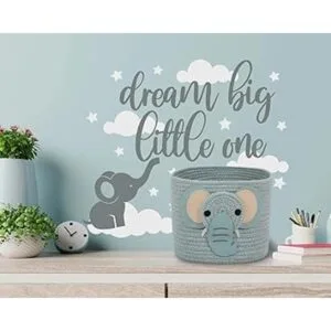 TT Homewares Cestas pequeñas de cuerda de algodón con_5