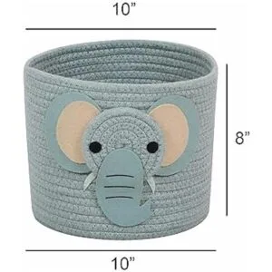 TT Homewares Cestas pequeñas de cuerda de algodón con_2