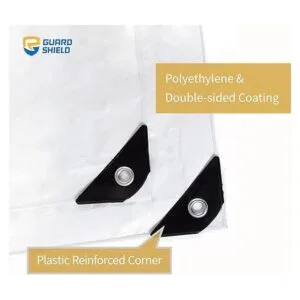 GUARD SHIELD Lona blanca impermeable de 10 x 12 pies_2