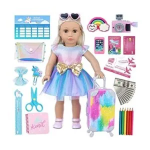 XFEYUE Juego de 32 piezas de ropa y accesorios para_1
