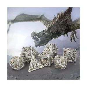 Dados DND dados huecos de metal DD juego de dados de_2