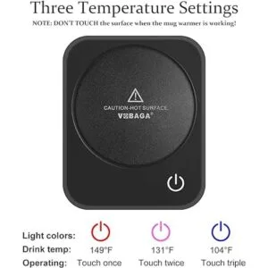 VOBAGA Calentador de taza de café calentador de café_4
