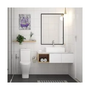 Decoración de baño de lavanda arte de pared fotos de_5