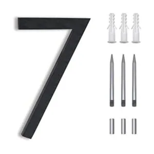 Números de casa flotantes de 8 pulgadas números de_1