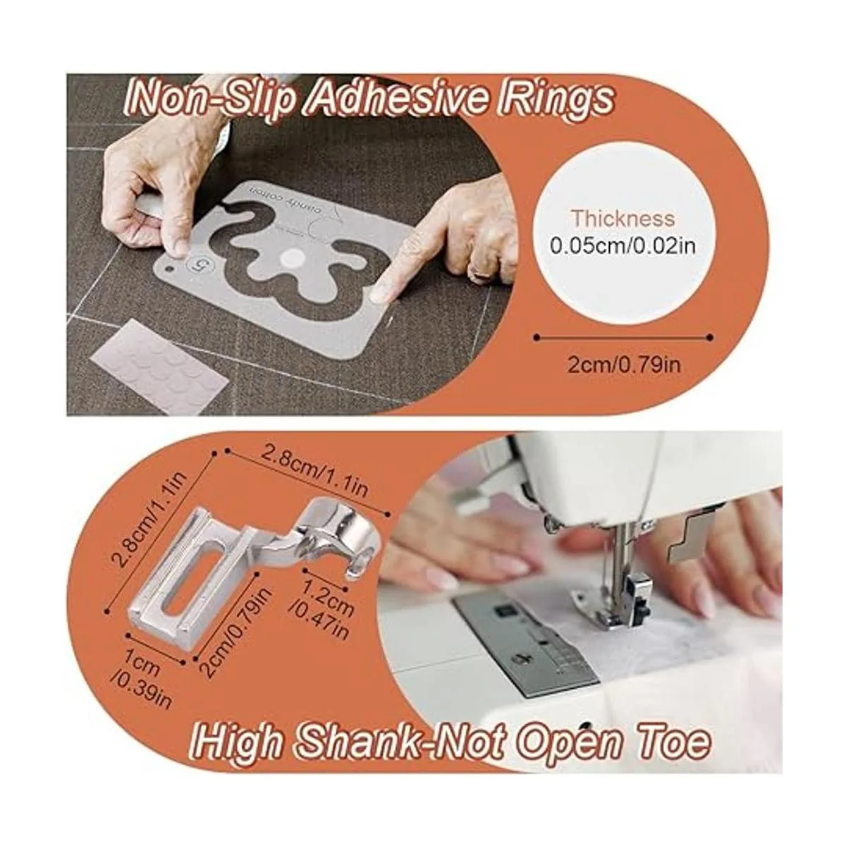 Juego de 14 plantillas de acolchado de movimiento libre_3